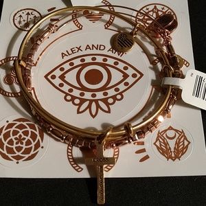 SOLD!! @chesterm "GOLD CROSS II SET🙏 BOTH NWTAG!!